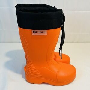 Fubuki Niseko 3.0 Snow Boots - Orange US W 6.5 - Brand New